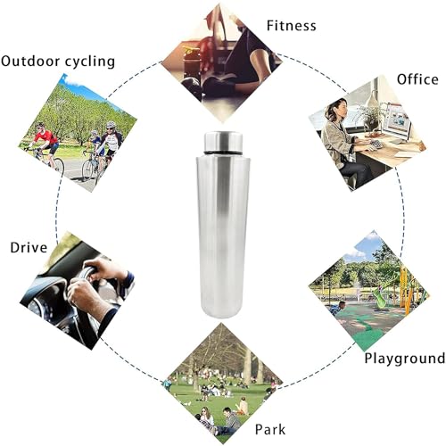 Vipron Vone Stainless Steel Water Bottle, Fridge Bottle Set of 2 pcs, Size: 1 Litre (pack of 2) - Image 3