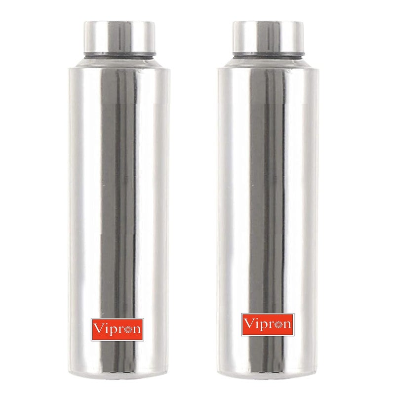 Vipron Vone Stainless Steel Water Bottle, Fridge Bottle Set of 2 pcs, Size: 1 Litre (pack of 2) - Image 4