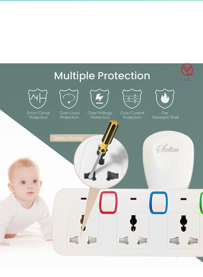 باس تيك موزع Bastec BC871 بثلاثة منافذ مع منفذي USB ومنفذ PD واحد مع شحن سريع - Image 5