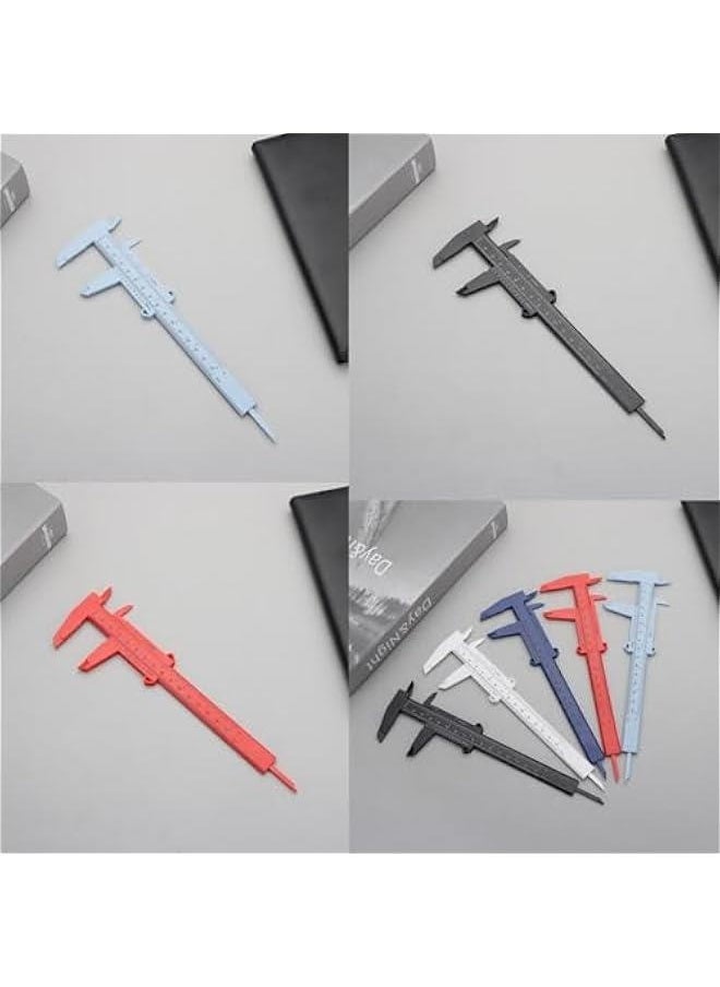 Generic 3pcs Plastic Vernier Caliper Tool Ruler Plastic Measuring Analysis Instruments Mini  - Image 3