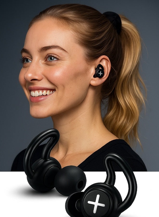 Eoptify Noise Cancelling Ear Plugs for Sleeping & Swimming – Reusable Soft Silicone Earplugs for Adults – Anti-Snoring, Sound Blocking, Waterproof & Comfortable – Ideal for Travel, Study & Daily Use  Ear Plugs - Image 2