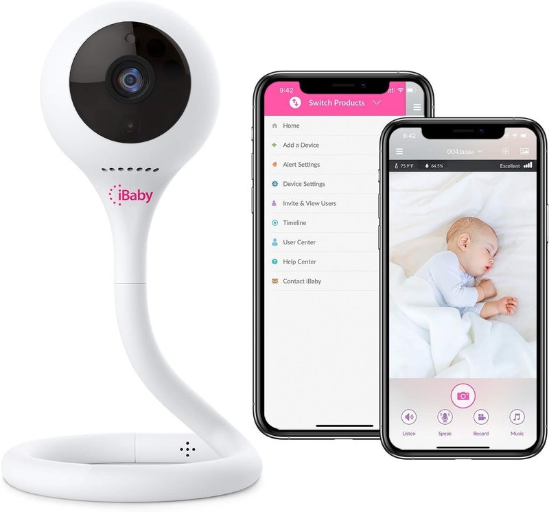 iBaby M2C WiFi Baby Monitor Camera with FHD Audio 1080P with Night Vision - Image 1
