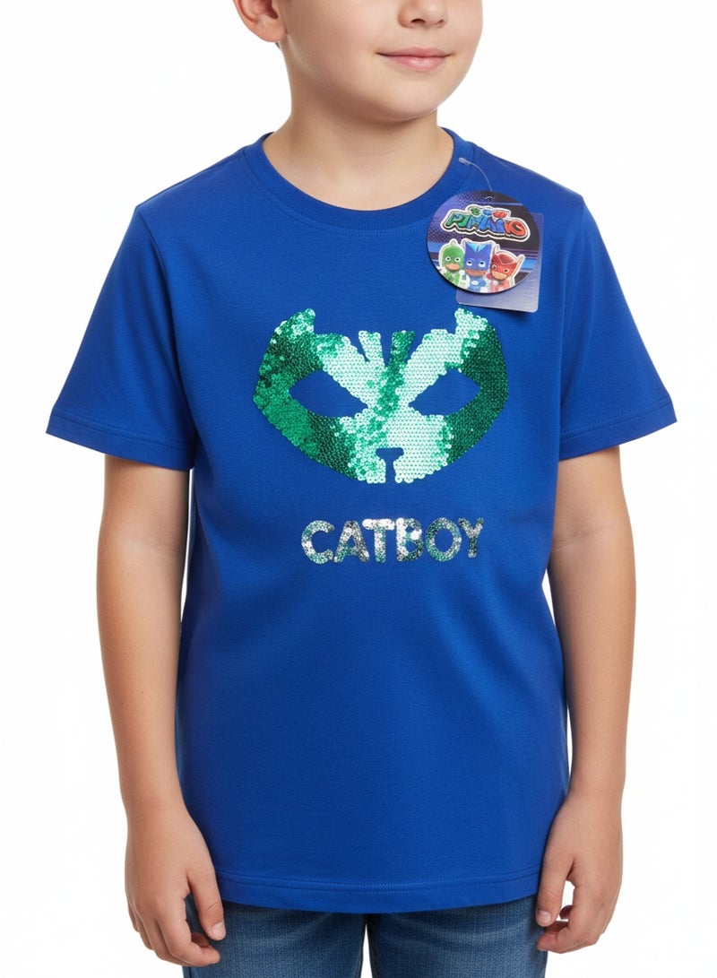 general T-SHIRT BOYS PJ MASKS SS 2-8 YRS HT - Image 1