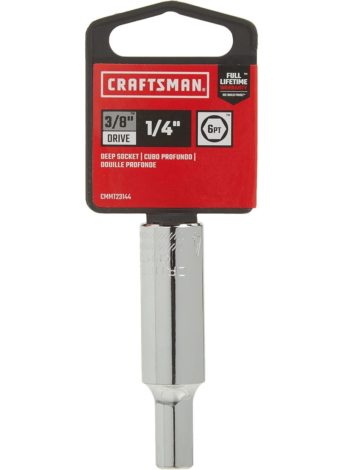 CRAFTSMAN CRAFTSMAN Deep Socket SAE 38Inch Drive 14Inch 6Point CMMT23144  - Image 2