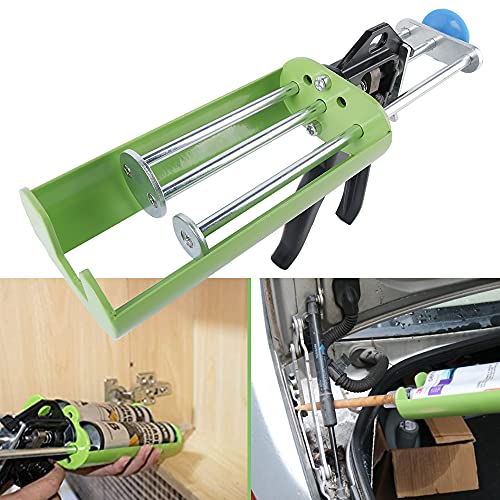 CJGQ Epoxy Gun 200 mL/6.75 fl oz (2:1 Mix Ratio) Dual Component Adhesive Cartridge Applicator Manual, Panel Bond Gun for 08115-08116 （Vitality Green） - Image 4