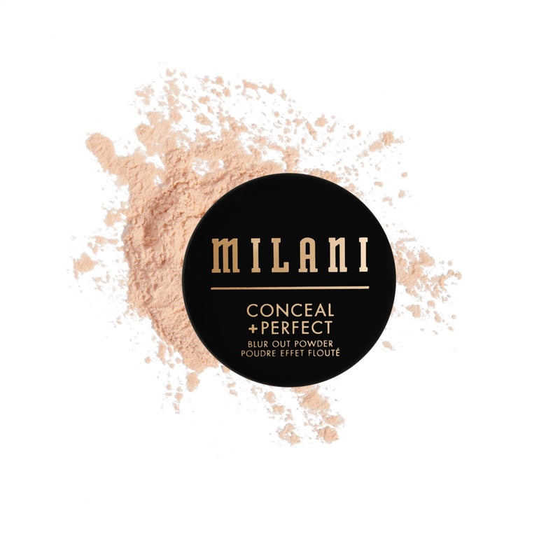 Milani Conceal + Perfect Setting Powder Makeup -Translucent Blur Out Talc-free Formula, Pore Blurring Filtered Finish - Image 1