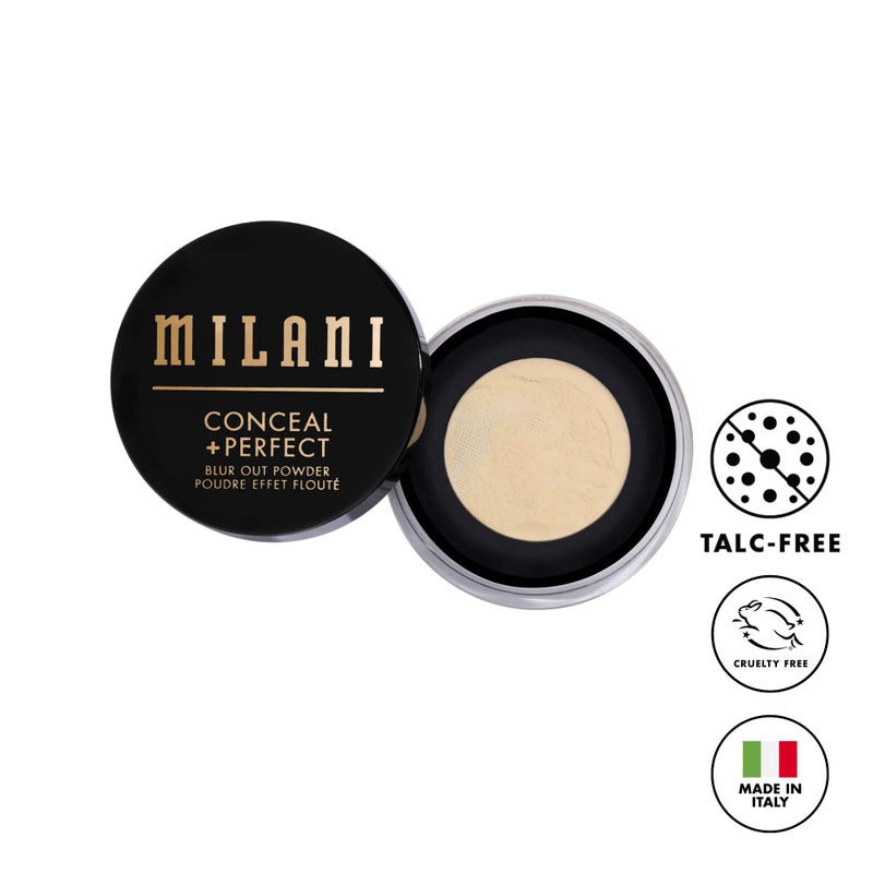 Milani Conceal + Perfect Setting Powder Makeup -Translucent Blur Out Talc-free Formula, Pore Blurring Filtered Finish - Image 2