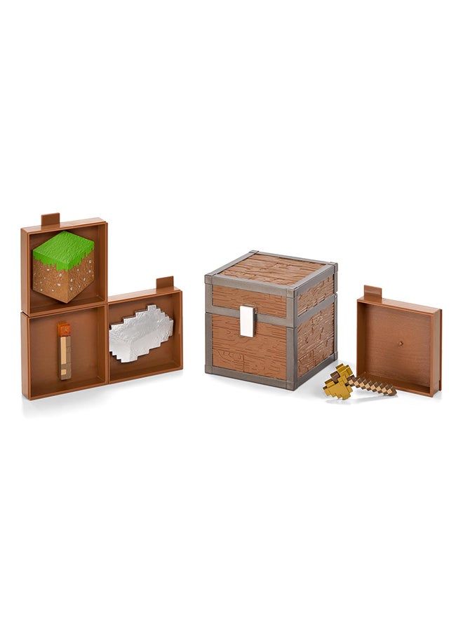 The Noble Collection Minecraft Inventory Chest - Plains - Image 1