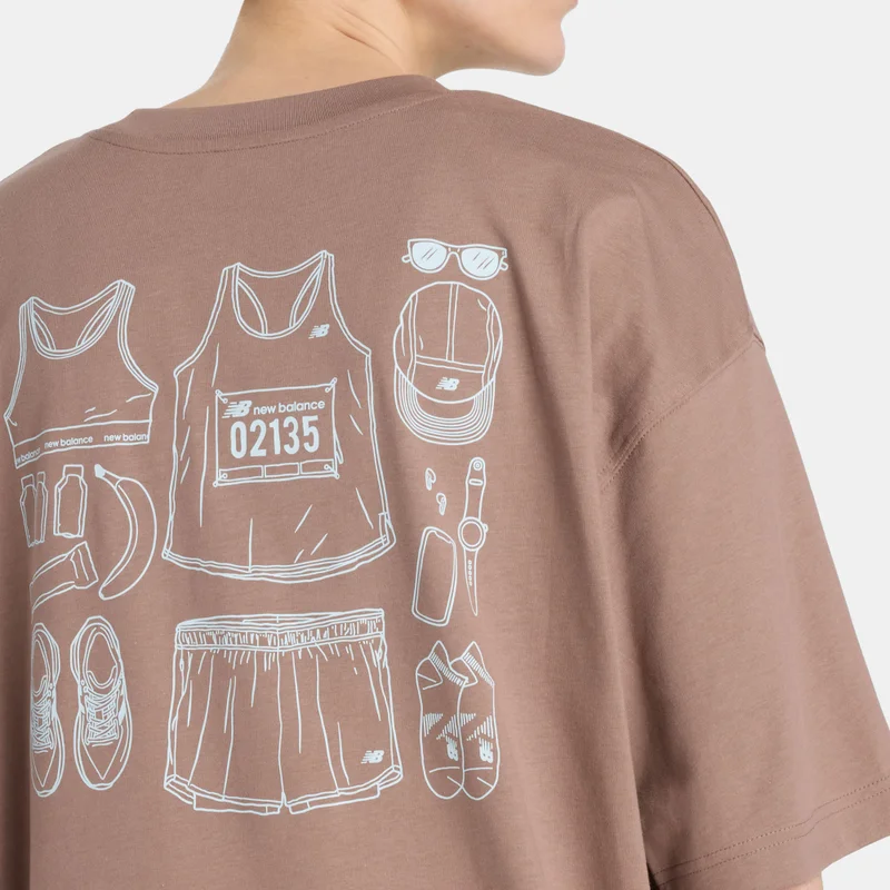 New Balance Women's Outfit Layout Graphic T-Shirt