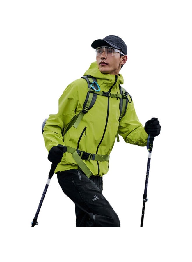 PELLIOT Outdoor Hiking Pole, Carbon Fiber, Telescopic, Lightweight, Trekking Pole, Mountain Climbing Cane, Equipment, 16303650, China Red - Image 1