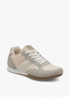 Dash Women's Colourblock Sneakers with Lace-Up Closure  - Image 1