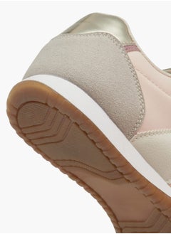 Dash Women's Colourblock Sneakers with Lace-Up Closure  - Image 5