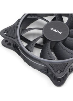 Dark 12 cm Solid FRGB Fan (Diamond Pro Fan) (DKCF126F)  - Image 4
