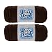 Hobby Lobby I Love This Yarn 4 Medium 100 Acrylic Yarn for Crocheting Knitting Blankets Hats Accessories Set of 2 220 Coffee - Image 2