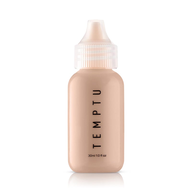 TEMPTU S/B Silicone-Based Airbrush Foundation: Professional Long-Wear Liquid Makeup, Sheer To Full Coverage For A Hydrated, Healthy-Looking Glow & Luminous, Dewy Finish On All Skin Types, 002 Blush Ivory, 1 Fl Oz - Image 1