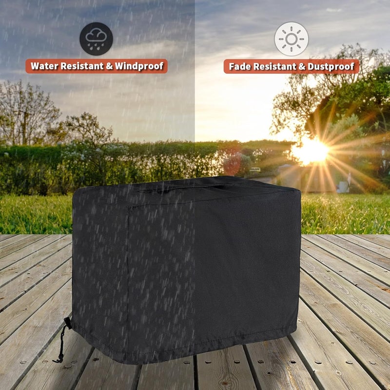 Starcrew Pizza Oven Cover for Blackstone 2238 Outdoor Pizza Oven, Heavy-duty 600D Protective Cover for Blackstone 13" Tabletop Rotating Pizza Oven - Image 5