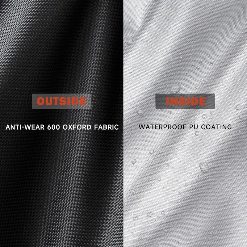 Starcrew Pizza Oven Cover for Blackstone 2238 Outdoor Pizza Oven, Heavy-duty 600D Protective Cover for Blackstone 13" Tabletop Rotating Pizza Oven - Image 4