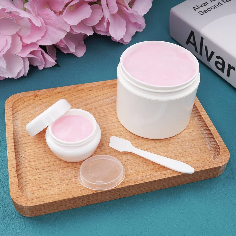 Cosywell Small Plastic Travel Jars for Creams - TSA Approved Refillable Cosmetic Containers - Leak-proof Travel Size Containers with Lid for Lotion, Makeup, Cosmetics - 6 Pieces - Image 4