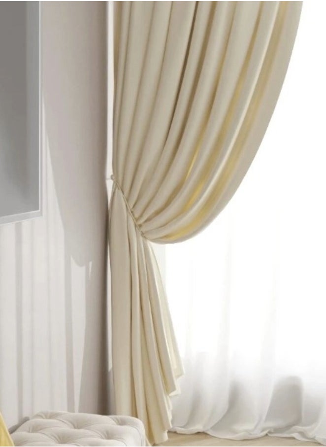 Askona - Curtain Blackout Glossy 2.0  100% light-blocking - Image 1