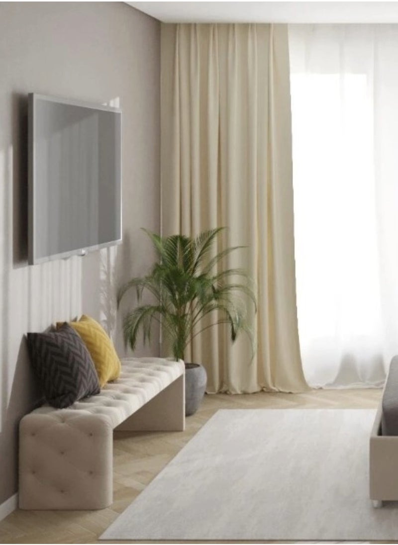 Askona - Curtain Blackout Glossy 2.0  100% light-blocking - Image 1
