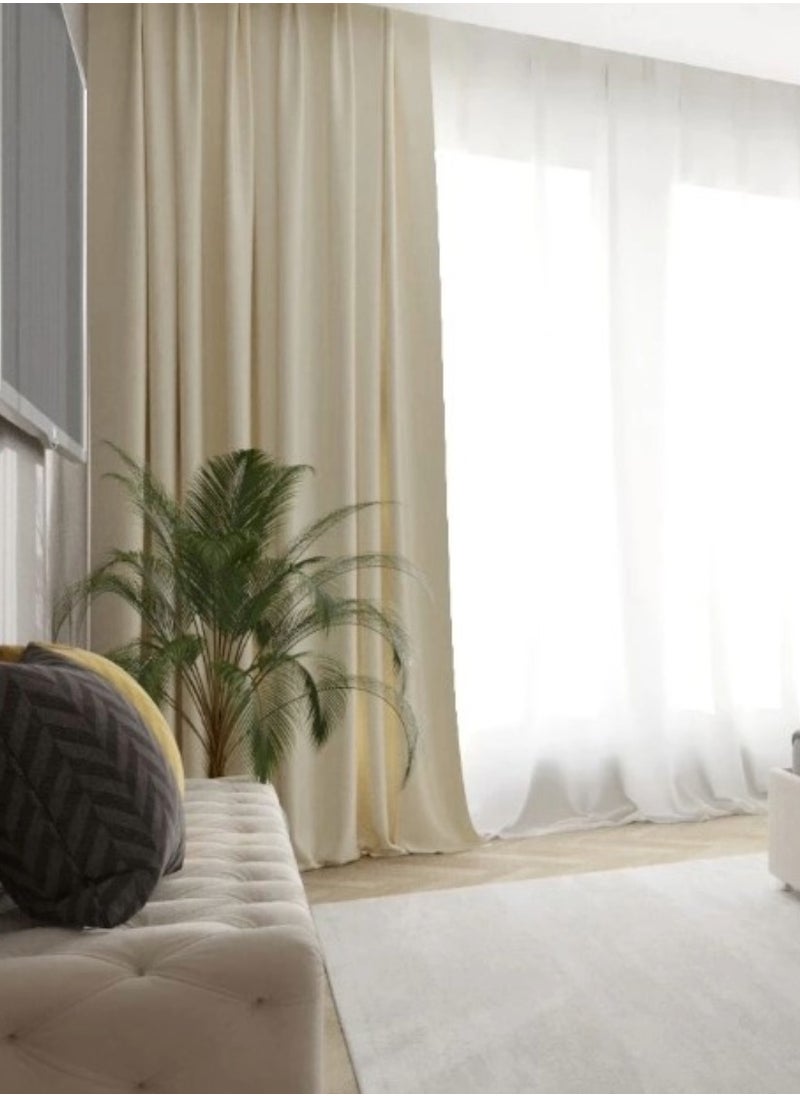 Askona - Curtain Blackout Glossy 2.0  100% light-blocking - Image 1