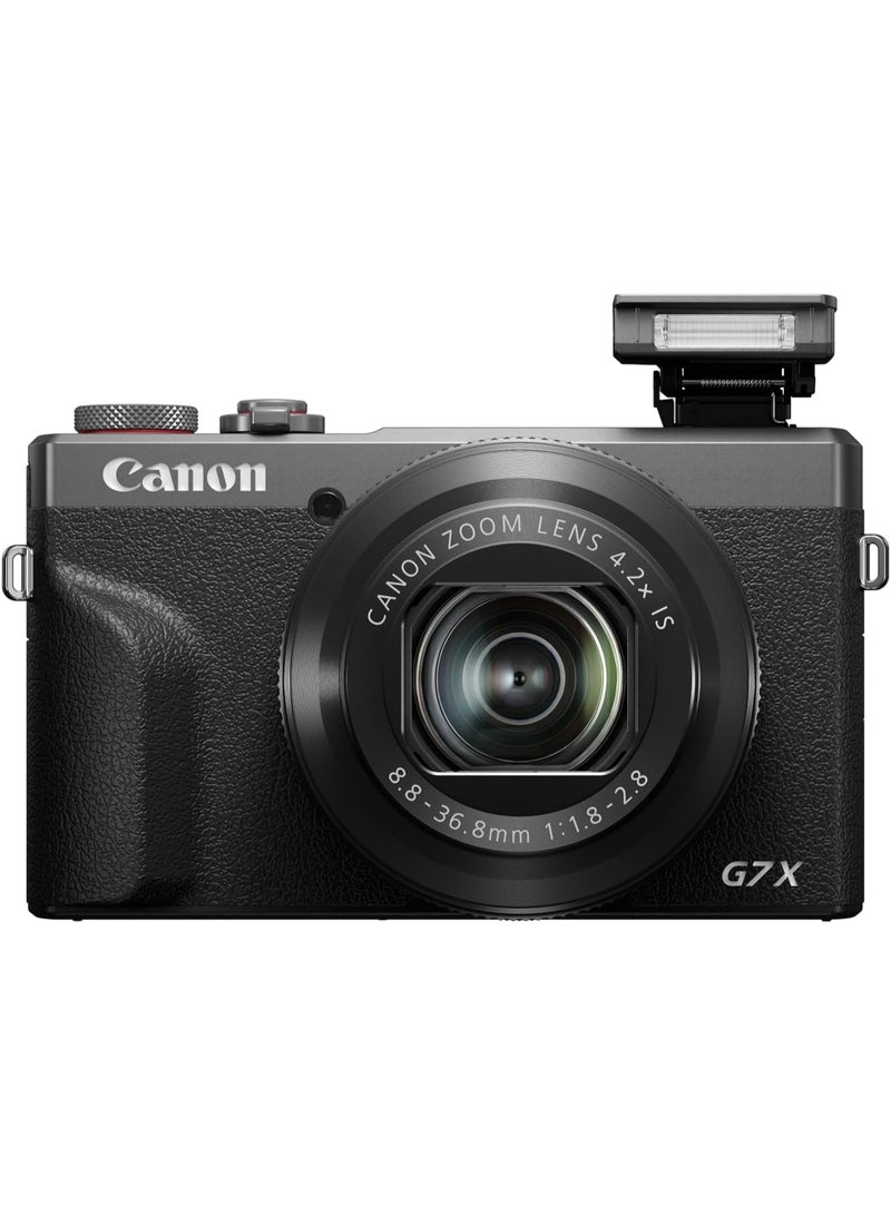 Canon PowerShot G7X Mark III 30th Anniversary Edition 20.1MP 4K Vlogging Camera Graphite - Image 5