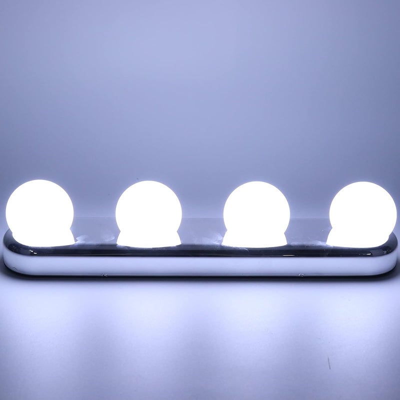 HEEPDD LED Mirror Light, Vanity Lighting for Makeup, 12 Inches, Ideal for Bathroom and Dressing Table Setup LED Mirror Light, ABS Material, Portable Nan Bathroom - Image 4