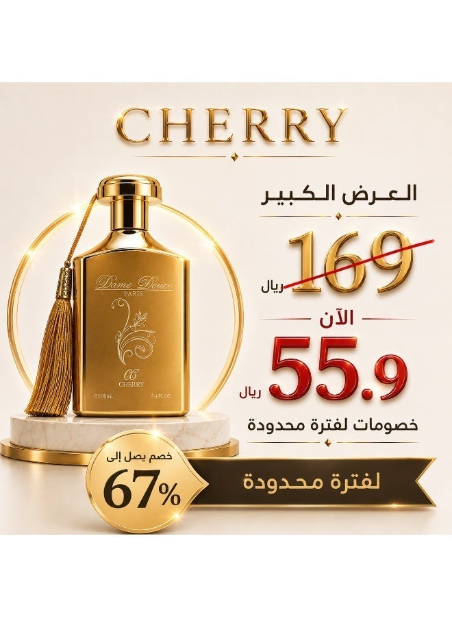 تشيري دام دوز باريس الفاخر تشيري برفيوم 100 مل – عطر أنيق للجنسين بثبات وفوحان را... - Image 1