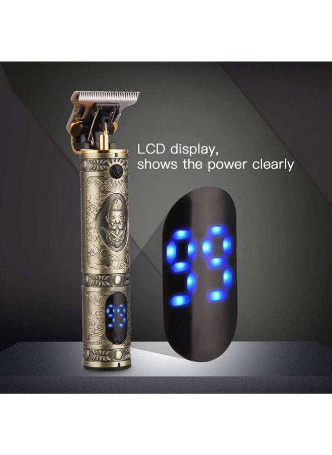 Daling USB Rechargeable T9 Baldheaded Hair Clipper Electric hair trimmer Cordless Shaver Trimmer 0mm Men Barber Hair Cutting Machine  - Image 1