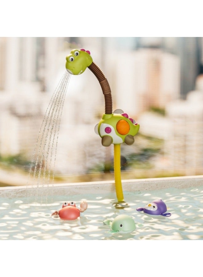 Dinosaur Kids Electric Shower Baby Bathroom Bath Toys - Image 4
