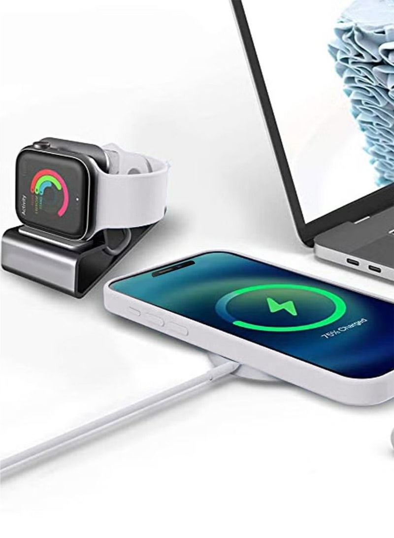 غطاء حماية للهاتف المحمول iPhone 15 Pro Max مع حماية من السيليكون السائل الناعم وملحقات مضادة للخدش ومضادة للصدمات، غطاء خلفي واقٍ نحيف مع ملمس مريح ومضاد لبصمات الأصابع - Image 4