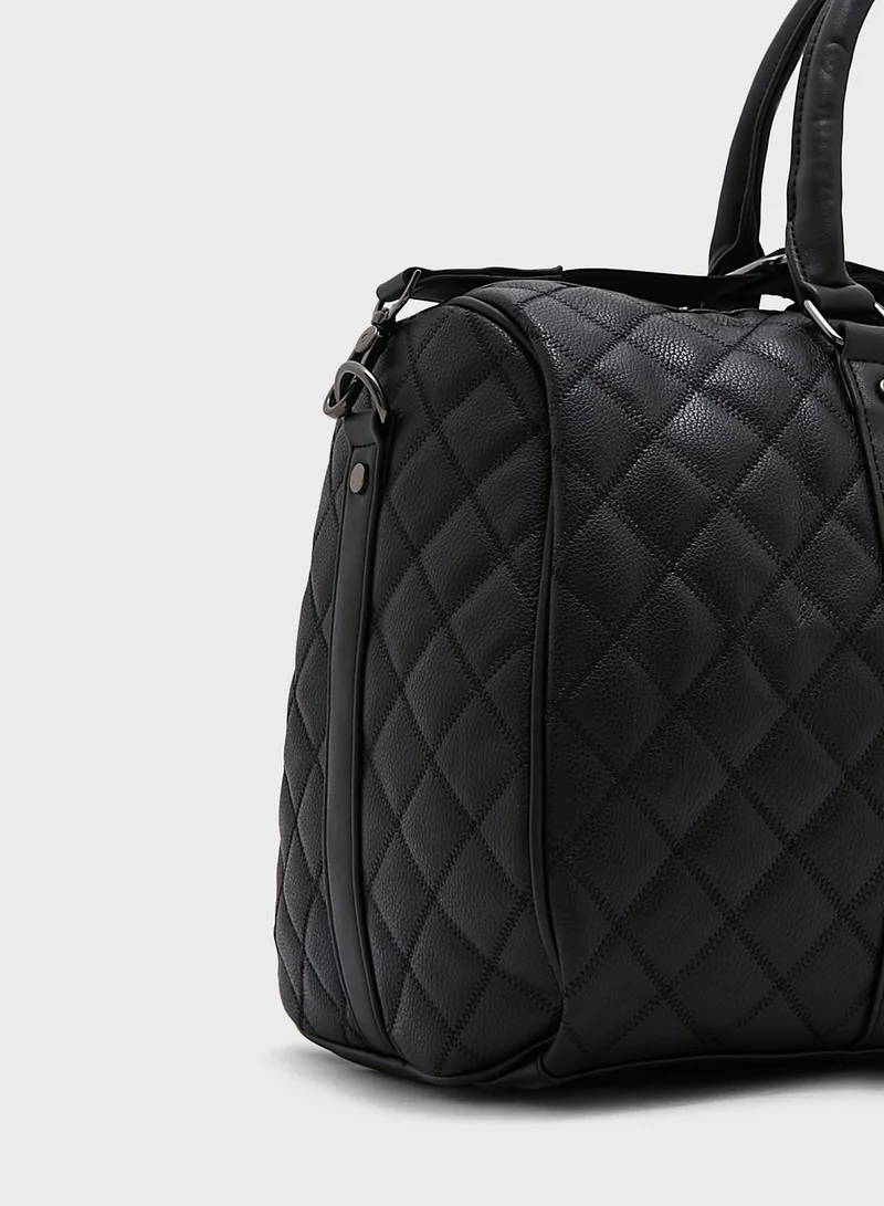 Robert Wood Quilted Duffle Bag