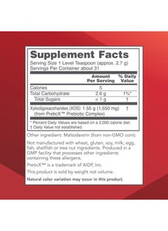 Protocol For Life Balance Prebiotic Powder XOS - 1.55g per Serving - Intestinal Flora - Support GI Tract & Gut Health - Kosher & Non-GMO - 3 oz  - Image 2