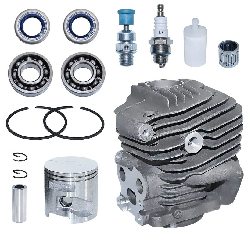 AUMEL 51mm Cylinder Piston Kit For K750 K760 Husqvarna Partner K750 K760 Cutoff Concrete Saw Replace 506 38 6171