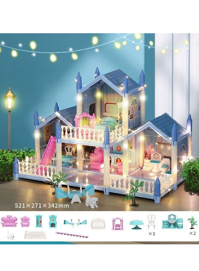 Doll House Building Toys Girls Toddler DIY Ideas Gifts