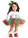 Sweet Dolly 18 Inches Doll Clothes Christmas Deer Tutu Dress Fits 18 Inch Dolls - Image 4