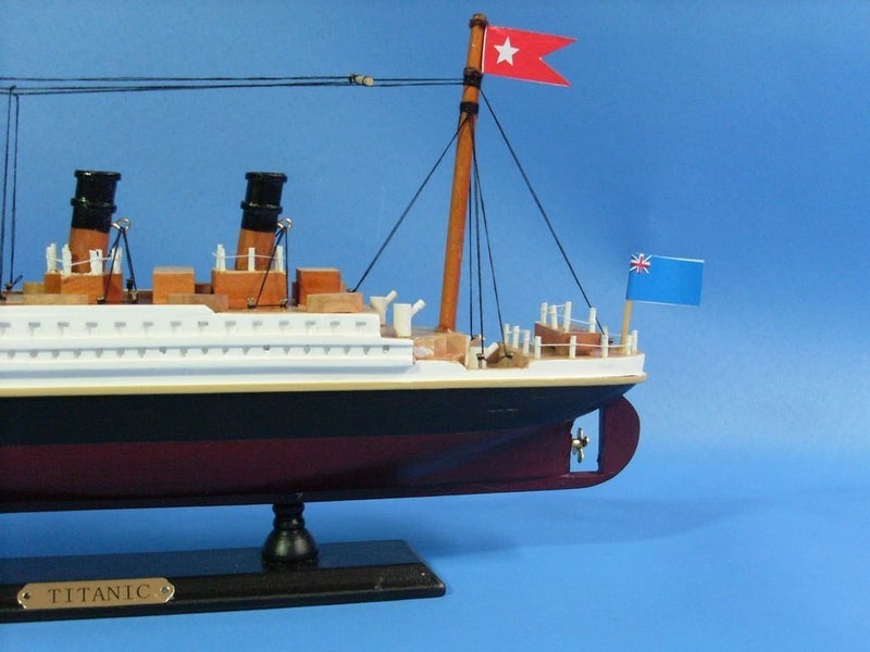 Hampton Nautical RMS Titanic Cruise Ship, 14" , White - Image 5