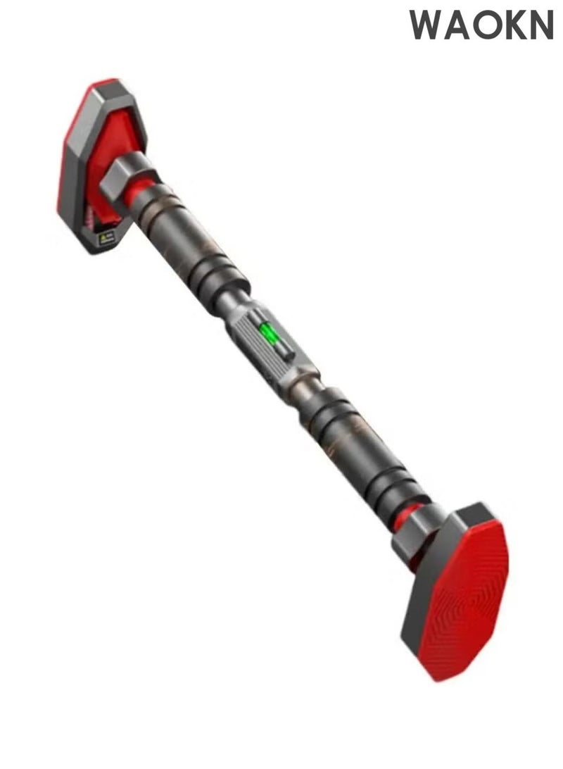 دبليو أيه أو كي أن أعلى شريط - صالة الألعاب الرياضية المنزلية ومعدات اللياقة البدنية في الأماكن المغلقة - رغوة قبضة الوسادة ، الثقيلة الصلب - الجزء العلوي من الجسم تدريب القوة - الذقن - 95-135 سم أسفل حجم 900  الأقصى - Image 1