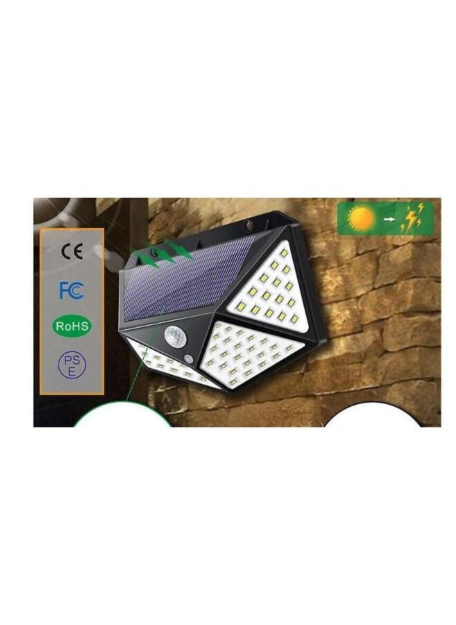 Generic Solar Energy Motion Sensing Outdoor lamp, Body Sensing Wall lamp, lamp, Courtyard Villa Garden Terrace dust Proof and Waterproof Street lamp  - Image 3