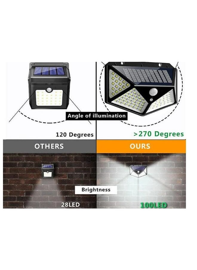 Generic Solar Energy Motion Sensing Outdoor lamp, Body Sensing Wall lamp, lamp, Courtyard Villa Garden Terrace dust Proof and Waterproof Street lamp  - Image 2