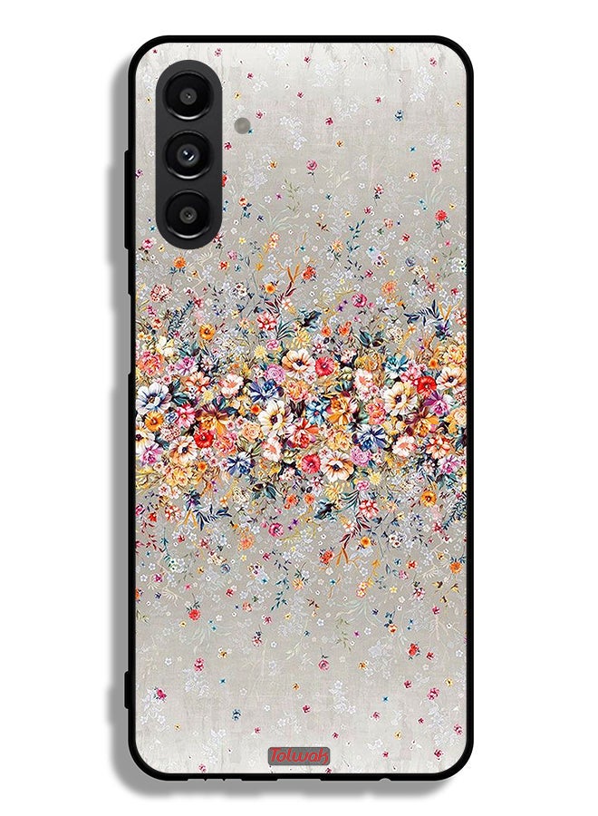 Tolwak Samsung Galaxy A13 5G Protective Case Cover Small Flowers Abstract Art - Image 1