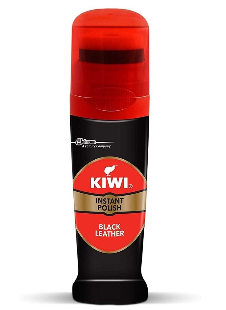 Kiwi - Leather Instant Liquid Shoe Polish Black 75ml - Image 1