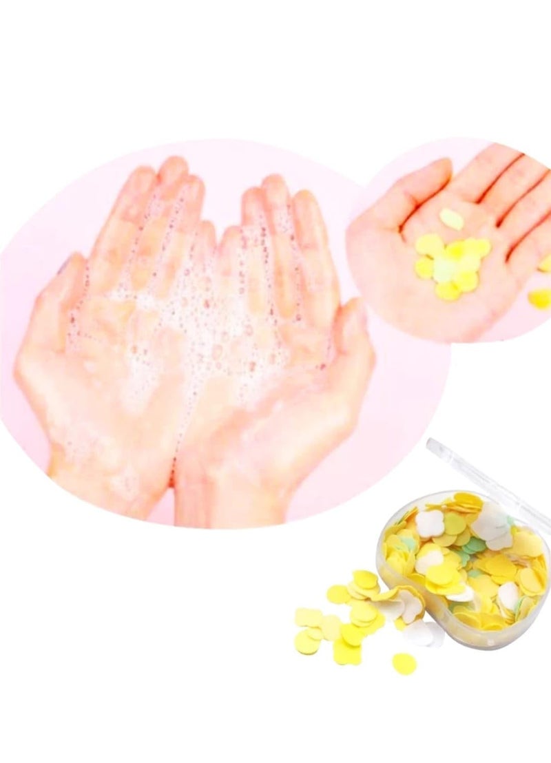 VEMPIX YRTOYS Paper Soap in a Plastic Box Clean Soft Bath For Travel, Flavour Design Apple Shape Bottle Paper Soap Clean Soft Bath For Travel (1) - Image 3