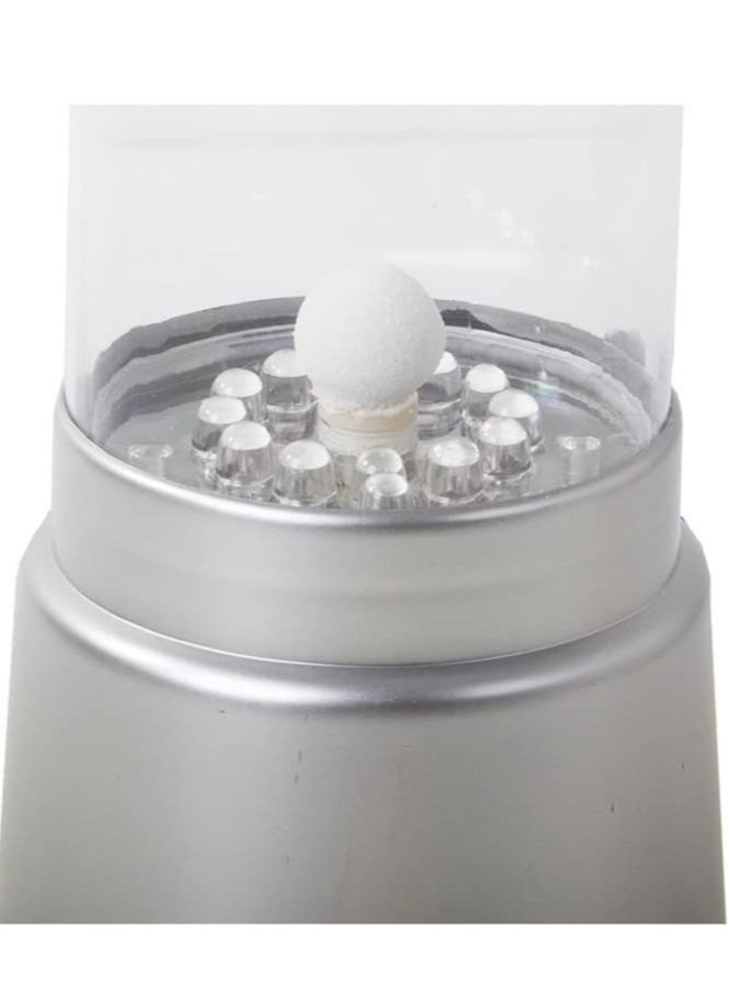 JAJEEK "Aqua Bubble Tube Fish Lamp – 19" LED Color Changing Rocket Shaped Glass Lamp, Artificial Aquarium with Colorful Fish" - Image 3