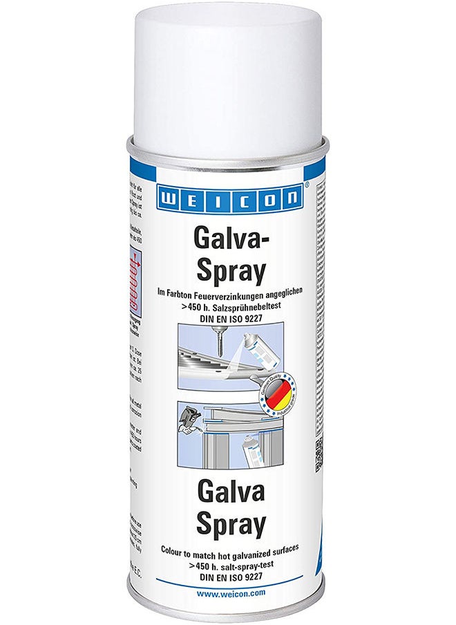 Weicon - Galva Spray Rust Protection Primer Permanent Corrosion Protection Protection For Metals Against Rust Effectively Durable And Firml Y Adherent 400 Ml - Image 1