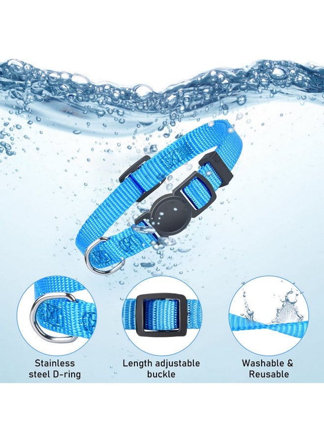 GAMUDA Puppy Collars - Super Soft Nylon Whelping Puppy ID - Adjustable Breakaway Litter Collars Pups - Assorted Colors Plain & Identification Collars with 2 Record Keeping Charts - Set of 12 (S) - Image 3