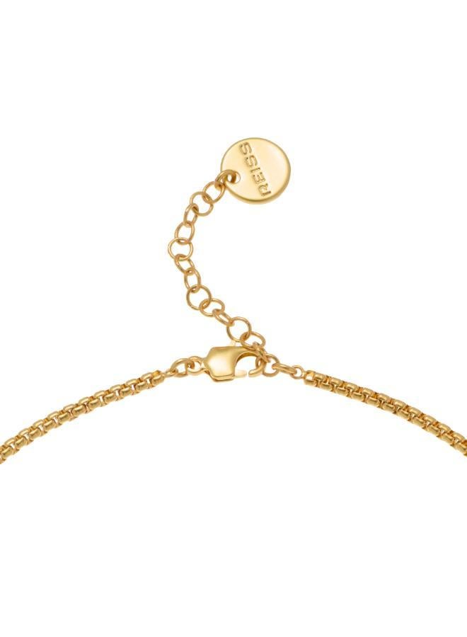 REISS CRISTINA: Crystal Rock Enamel Pendant Necklace  - Image 3