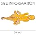 ARELUX Giant 50in 3Lb Big Yellow Dragon Large Stuffed Animals Cute Plush Toy Fuzzy Jumbo Dinosaur Pillow Plushies with Wings Cuddly Soft Pterosaur Plushie for Friends Family Member - Image 4
