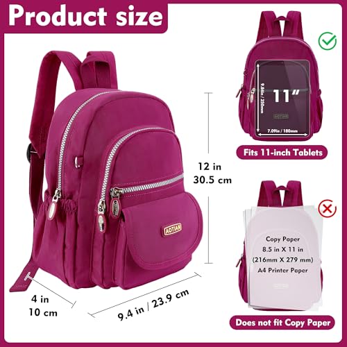 AOTIAN Mini Nylon Women Backpacks Casual Lightweight Small Daypack for Girls - Image 3