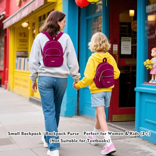 AOTIAN Mini Nylon Women Backpacks Casual Lightweight Small Daypack for Girls - Image 2